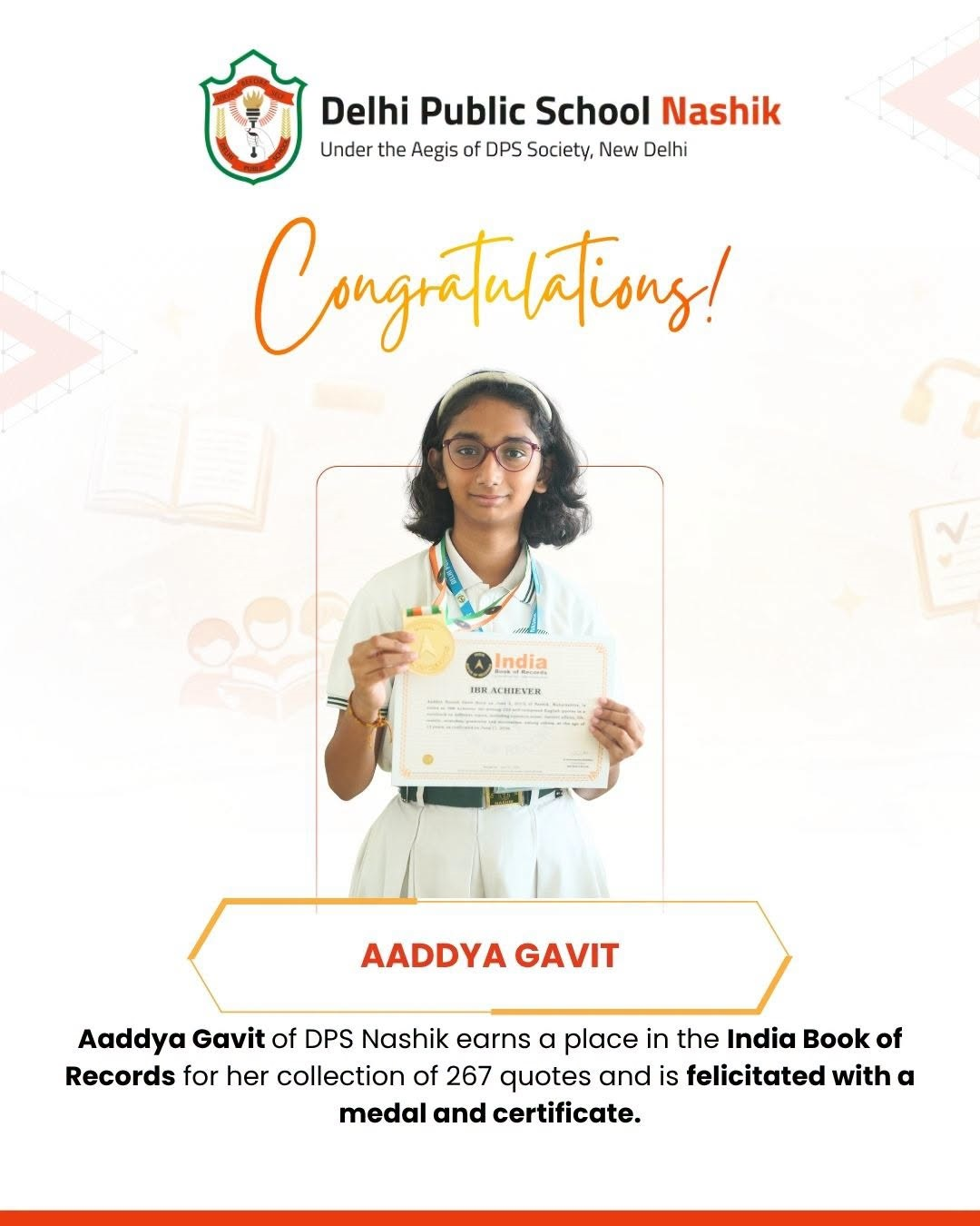 DPS Nashik Student