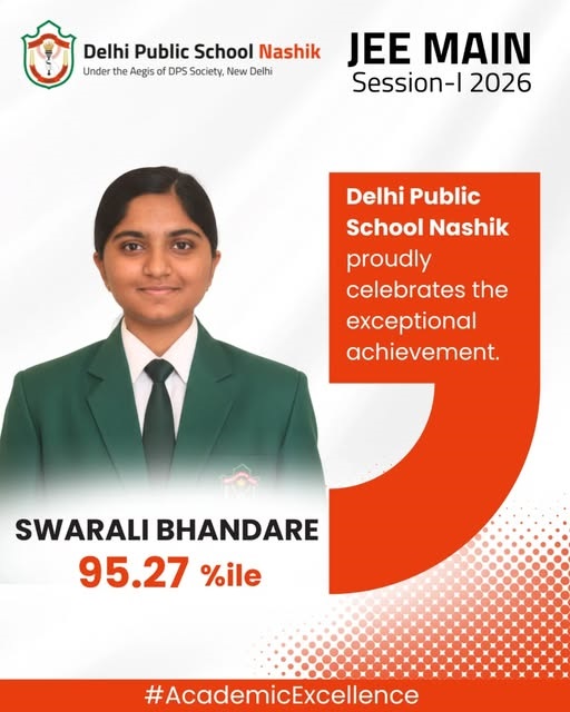 Celebrating Excellence in JEE – Proud Moment for DPS Nashik