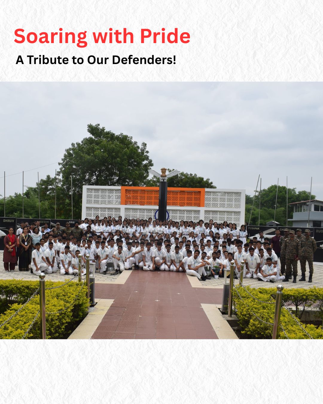 Soaring with Pride- A Tribute to Our Defenders!
