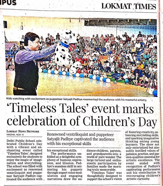 'Timeless Tales' event marks celebration of Children's Day