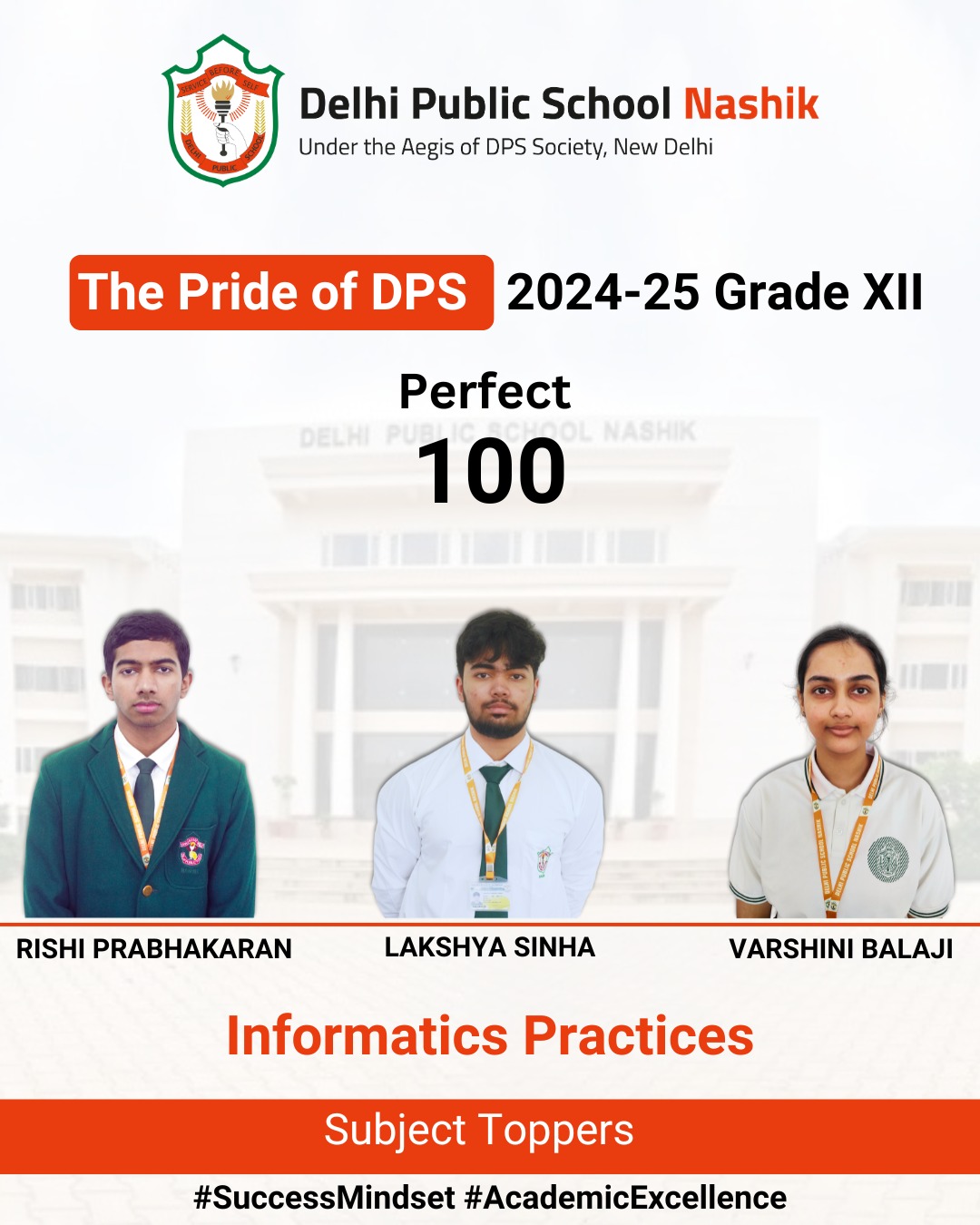 Grade 12 Subject Toppers