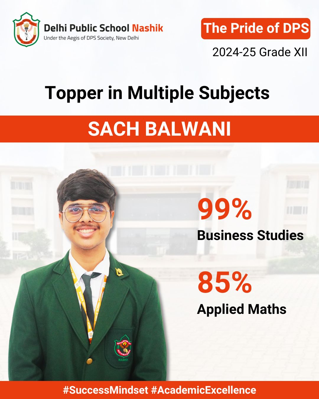 Grade 12 Subject Toppers